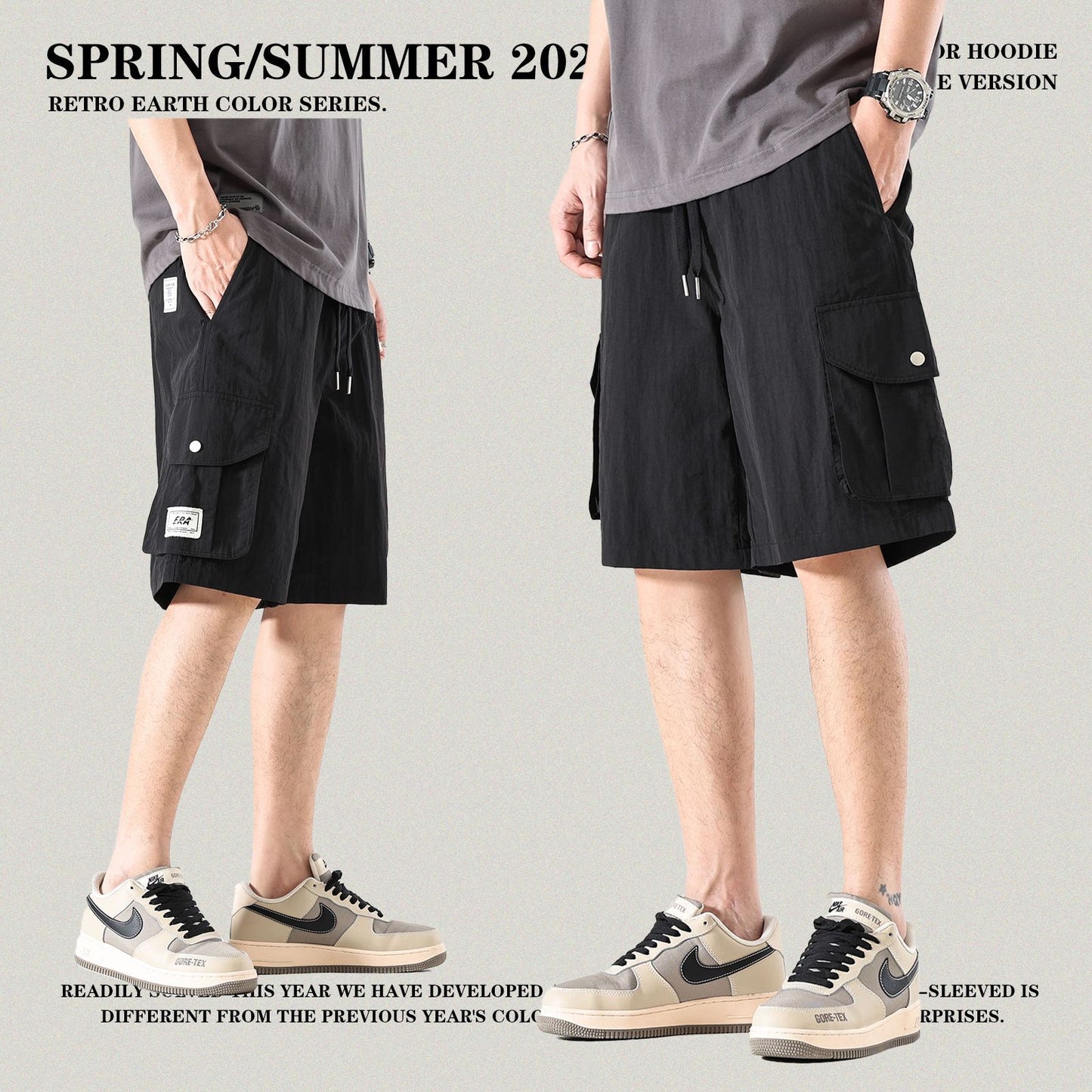 Woven Cargo Shorts