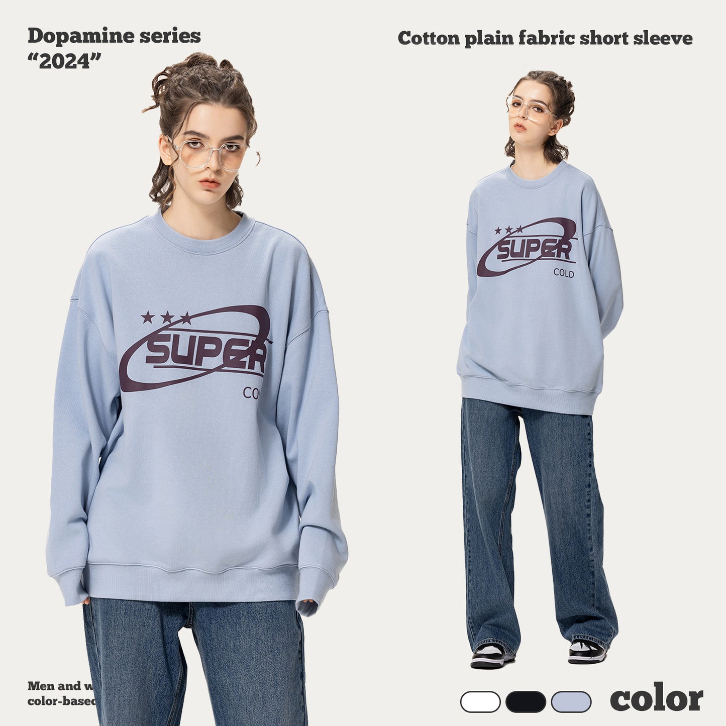 Crew Offset Printing Sweatshirt