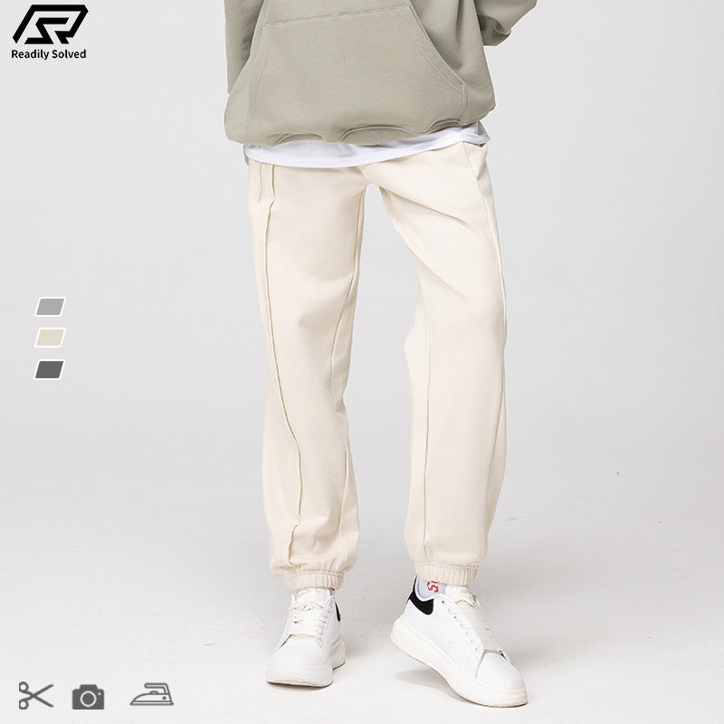 Stitching Cuff Sweatpants
