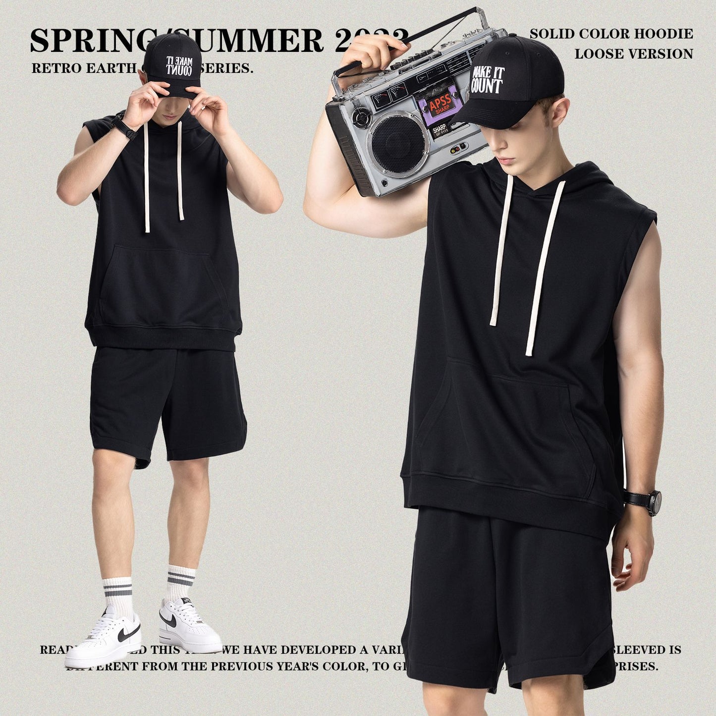 Hooded Tank Top