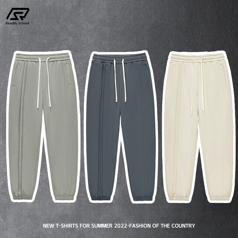 Stitching Cuff Sweatpants