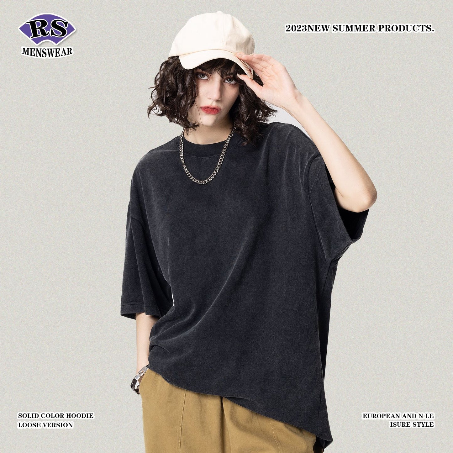 Lapel Collar Short Sleeve Polo Shirts
