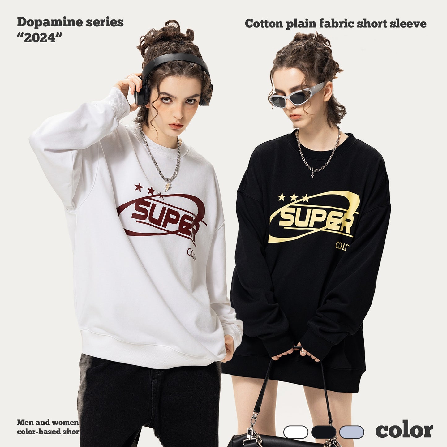 Crew Offset Printing Sweatshirt