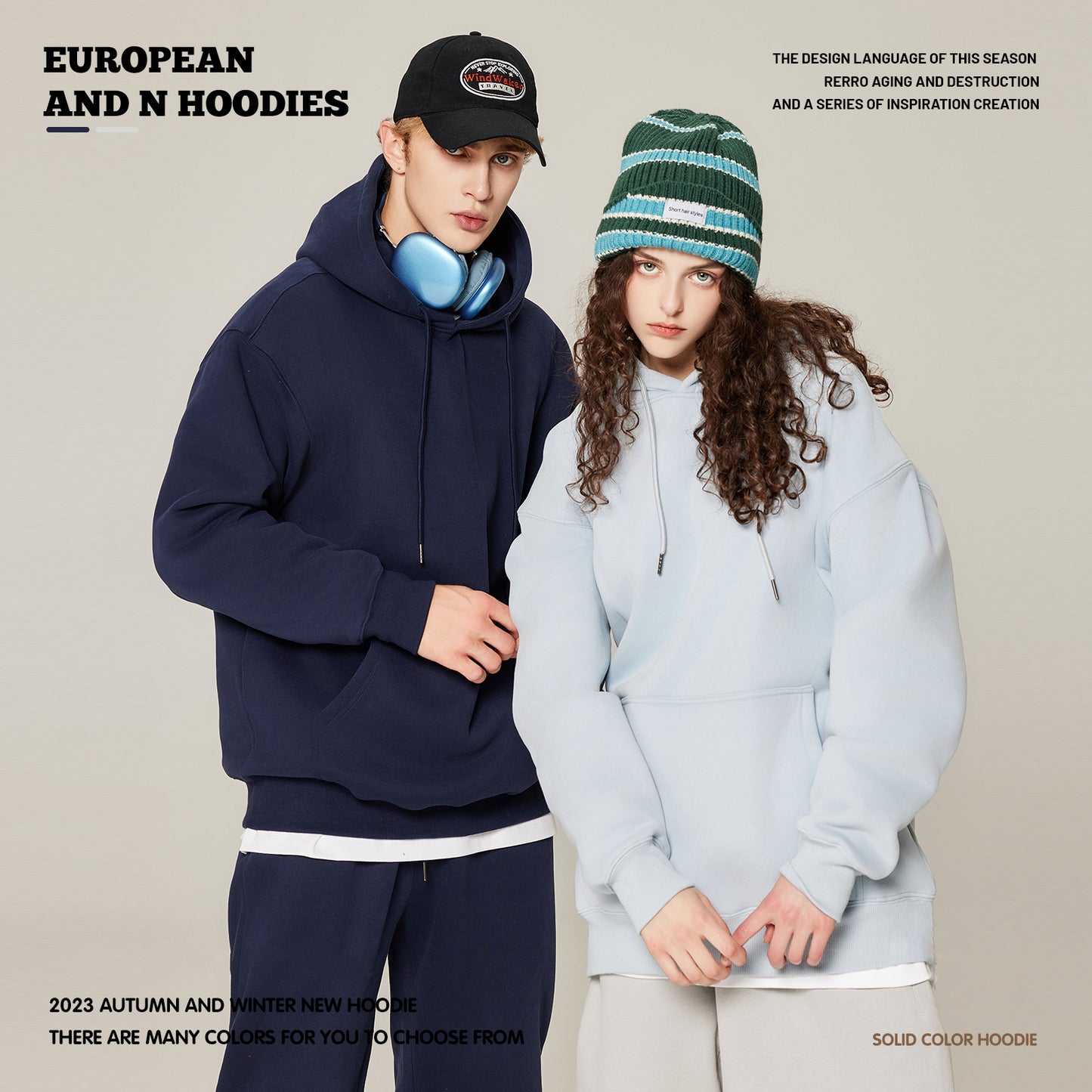 Fleece Couple Hoodie