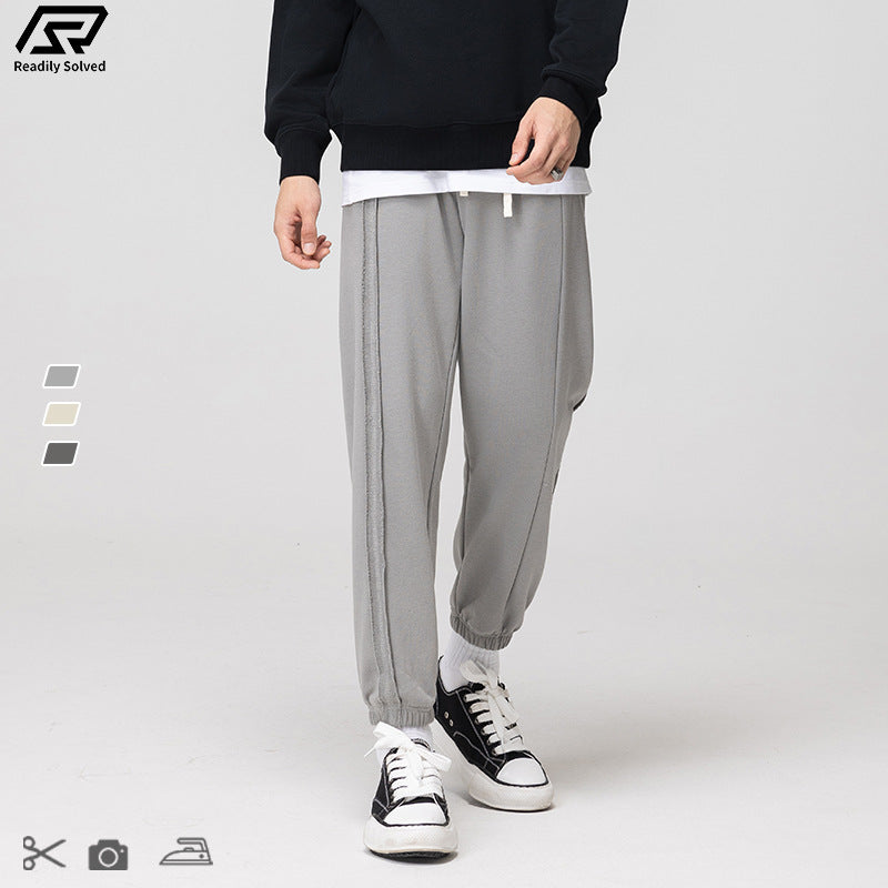 Stitching Cuff Sweatpants