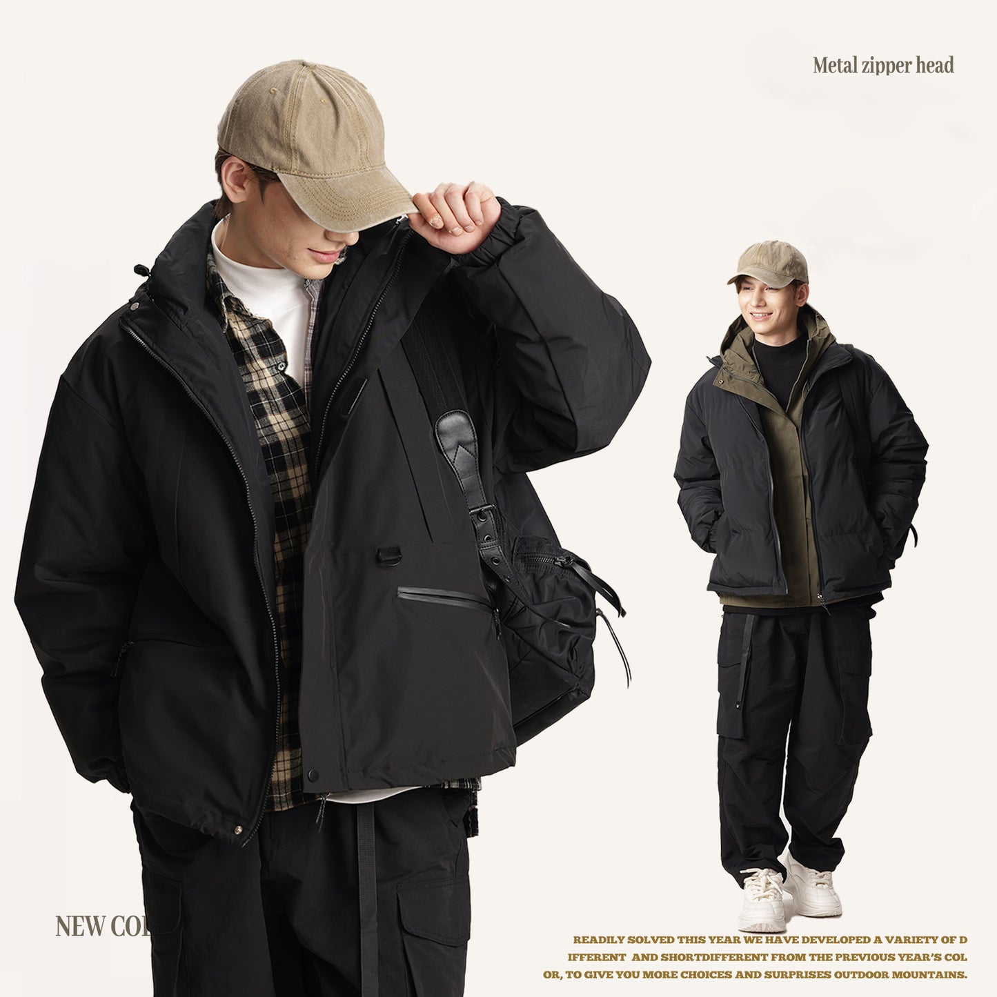 Multi-Function Detachable Outdoor Coat