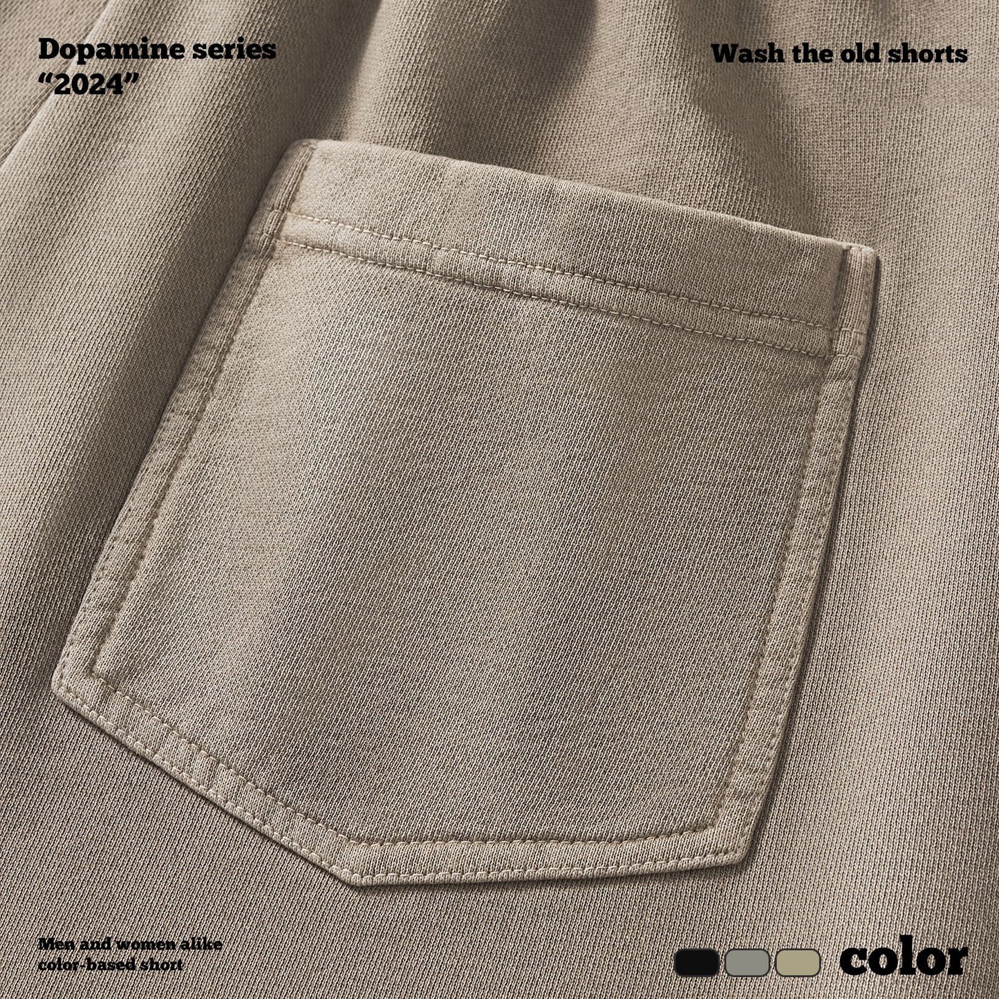 Wash Ripped Sweat Shorts