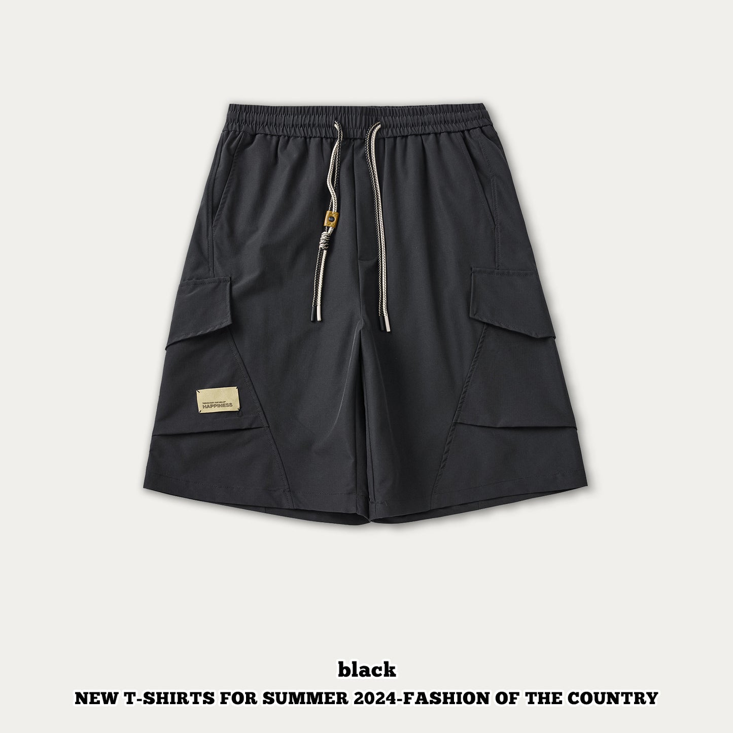 Lightweight Woven Cargo Shorts