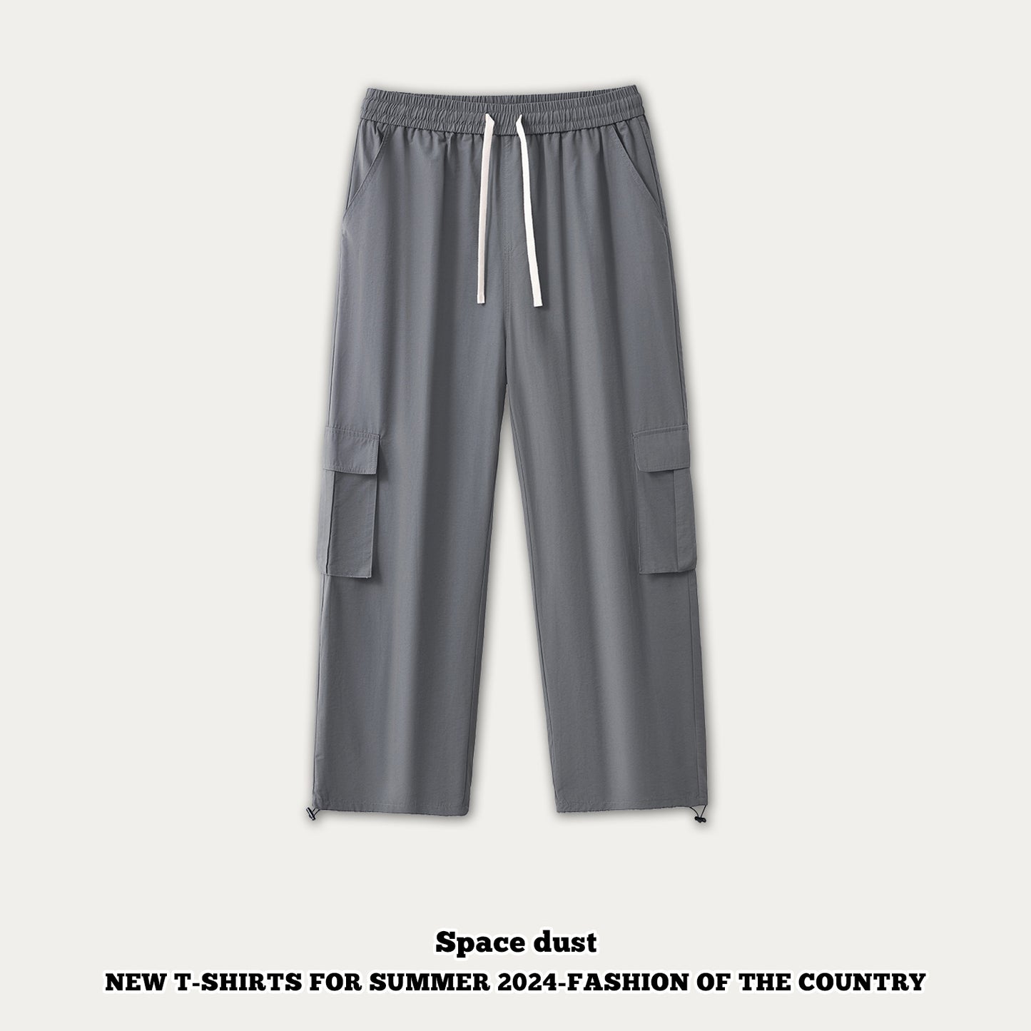 Flowing Straight Leg Cargo Pants