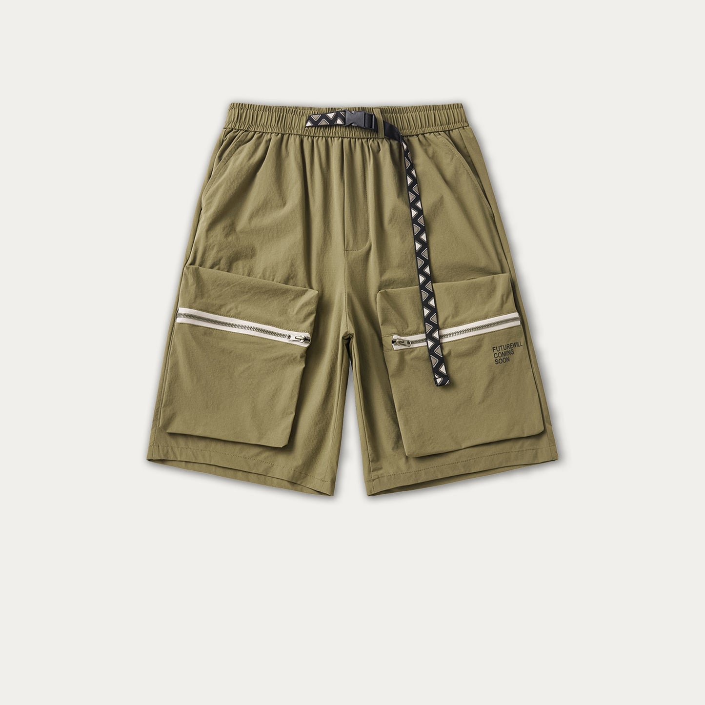 Waterproof Woven Cargo Shorts