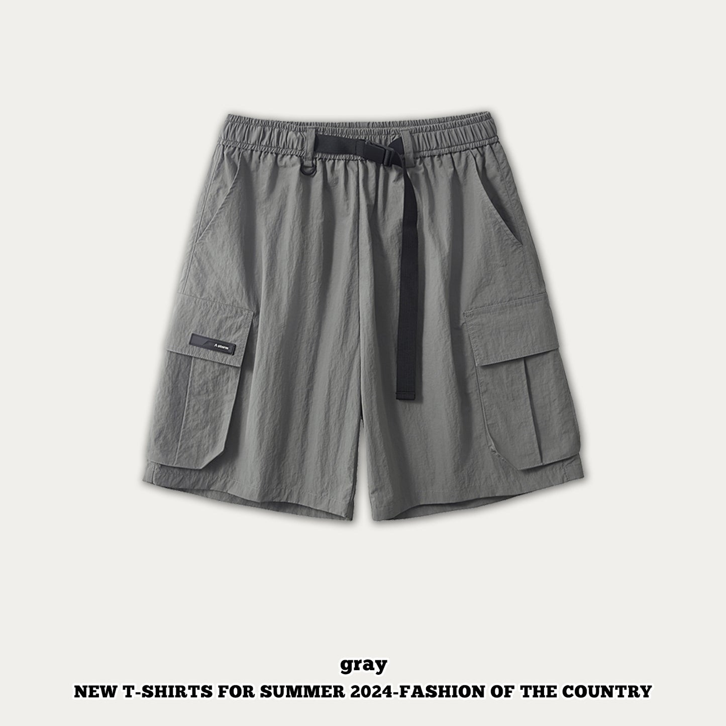 Straight Leg Cargo Shorts