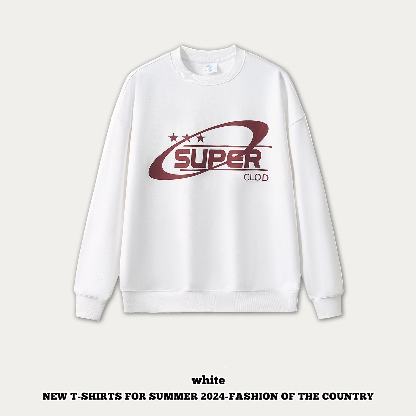 Crew Offset Printing Sweatshirt