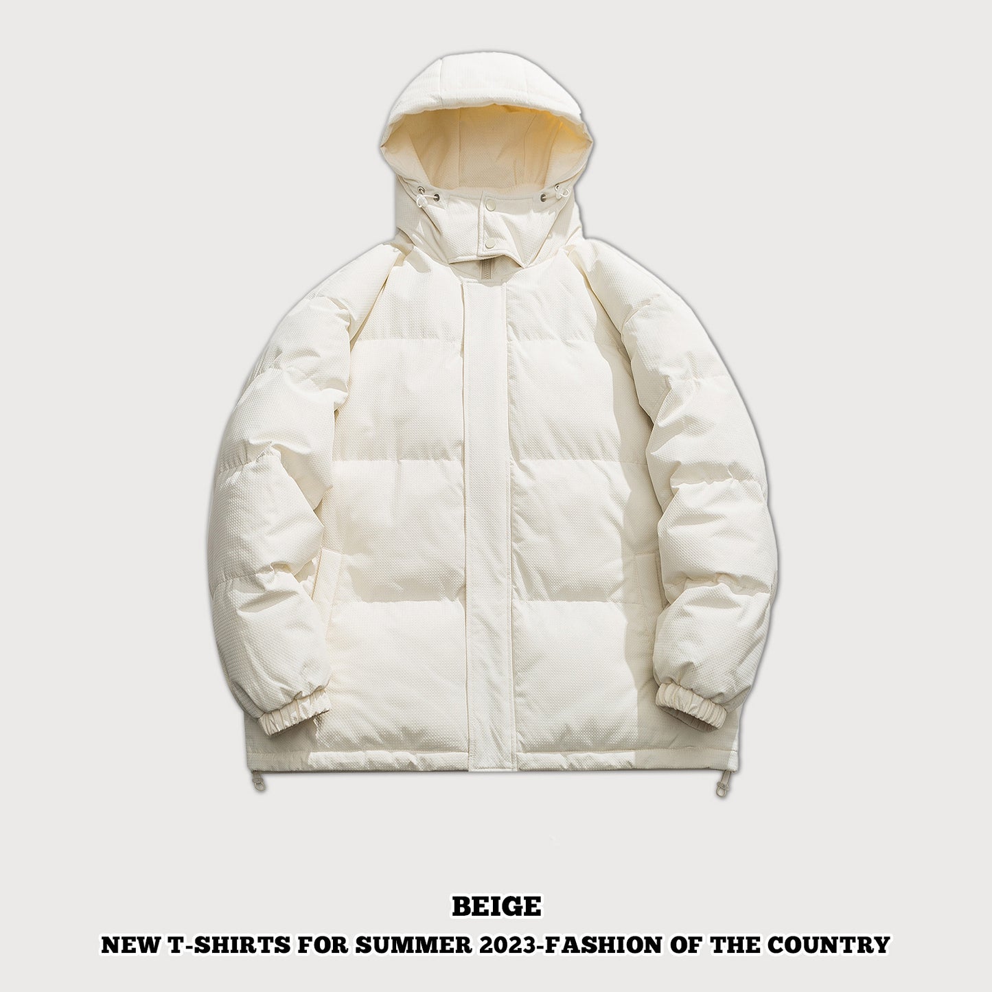 Full-Zip Hooded Coat