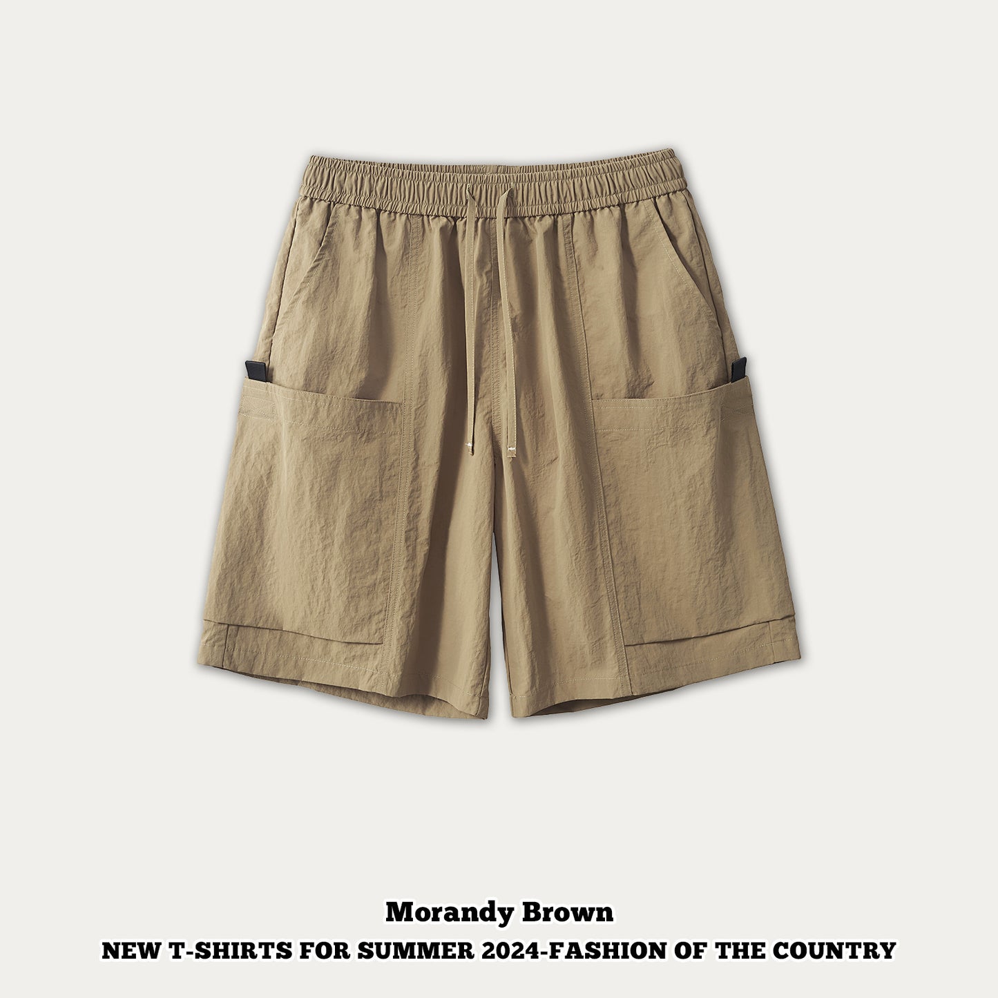 Waterproof Woven Cargo Shorts