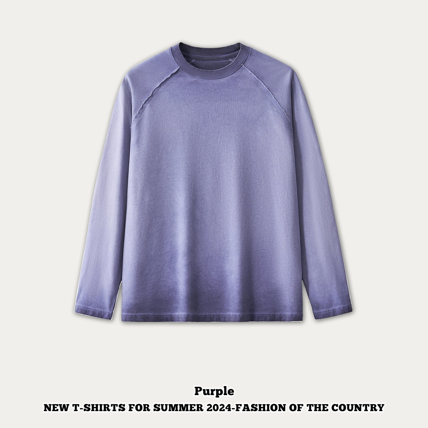 Dopamine Wash Long Sleeve Tee