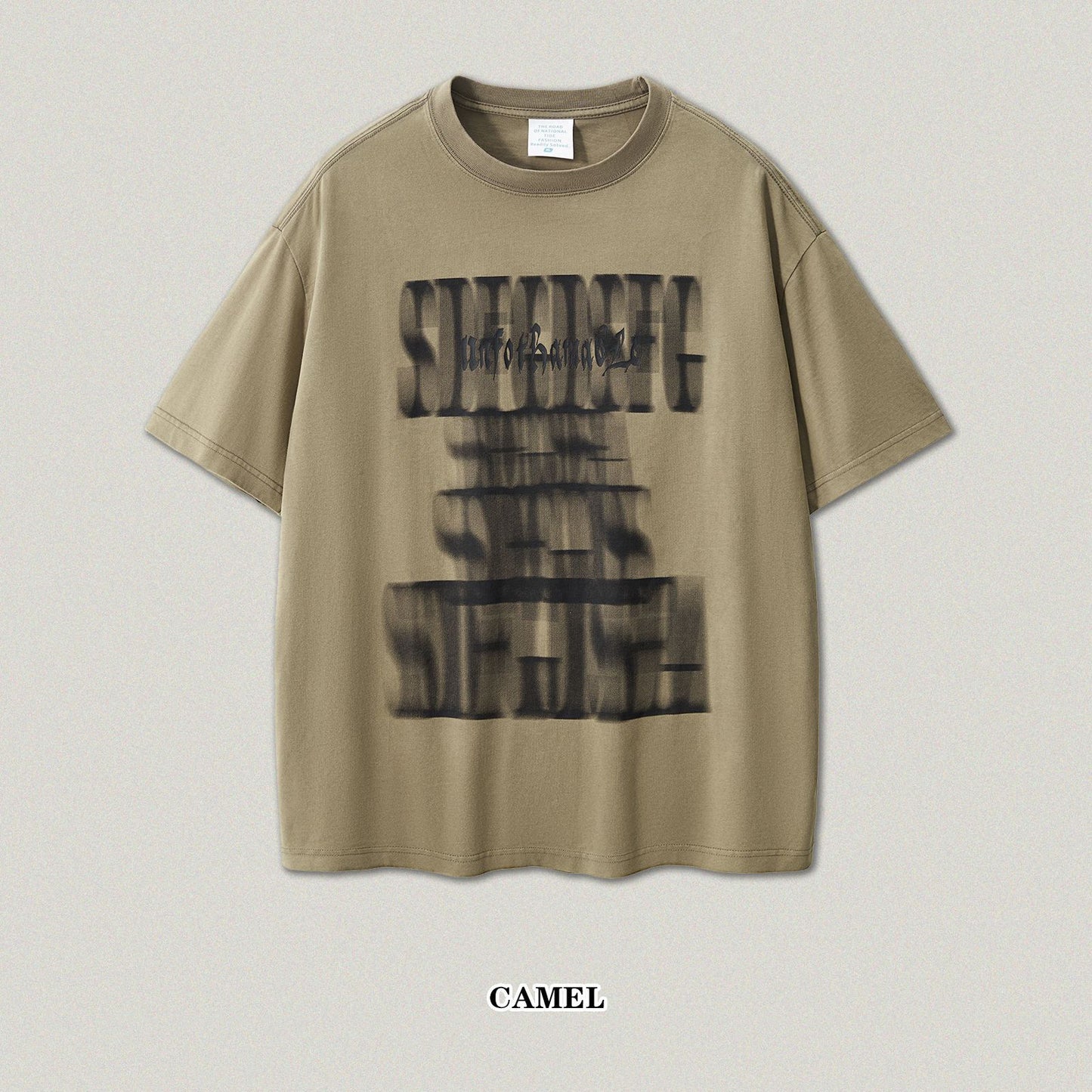 Wash Print Short Sleeve Tee