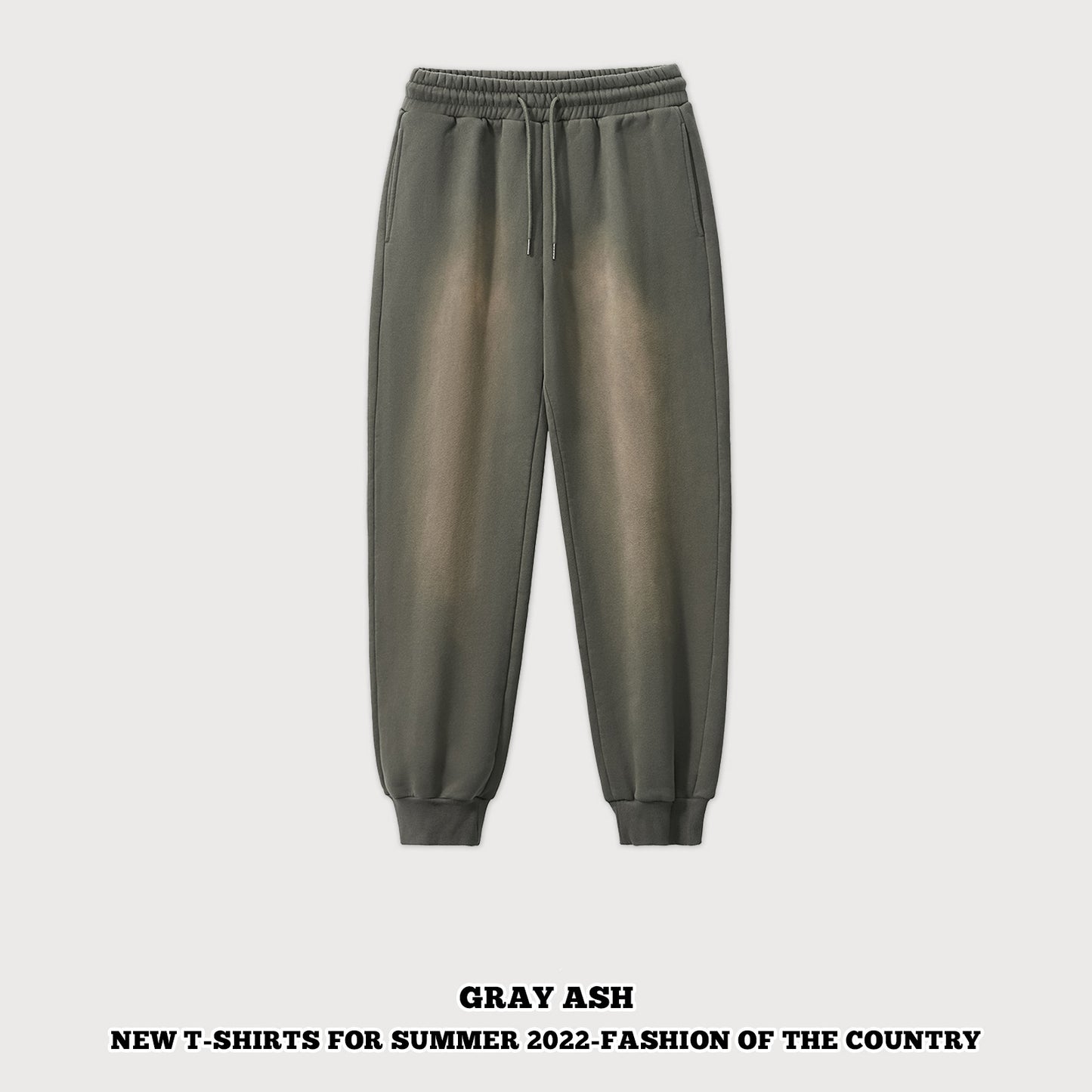 Wash Tapered Cuff Fleece Sweatpants