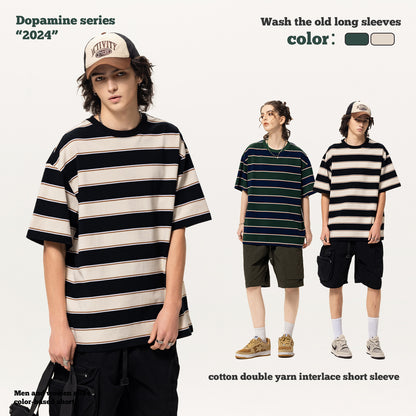 Striped Short Sleeve Tee