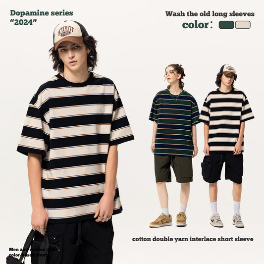 Striped Short Sleeve Tee