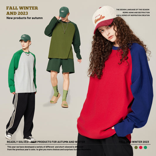 Versatile Raglan Long Sleeve Tee