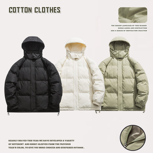 Full-Zip Hooded Coat