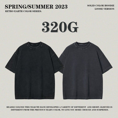 Wax Printing Short Sleeve Tee