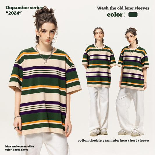 Striped Short Sleeve Tee