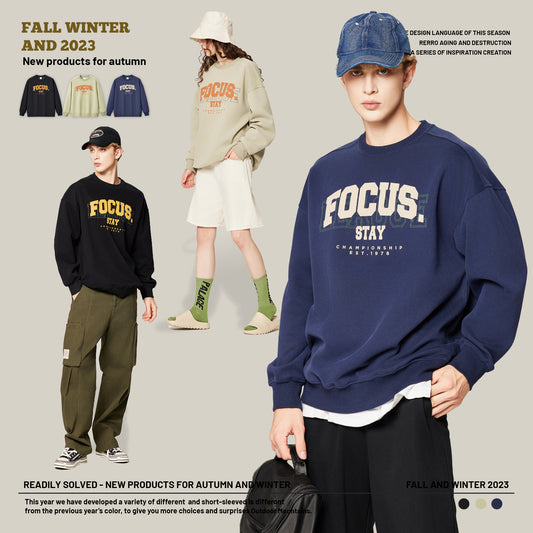 Crew Suede Foam Print Sweatshirt