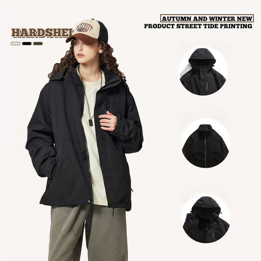 Two-Piece Detachable Lined Windbreaker