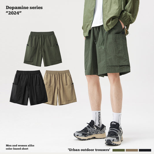 Waterproof Woven Cargo Shorts