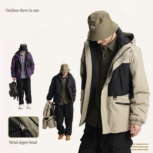 Multi-Function Detachable Outdoor Coat