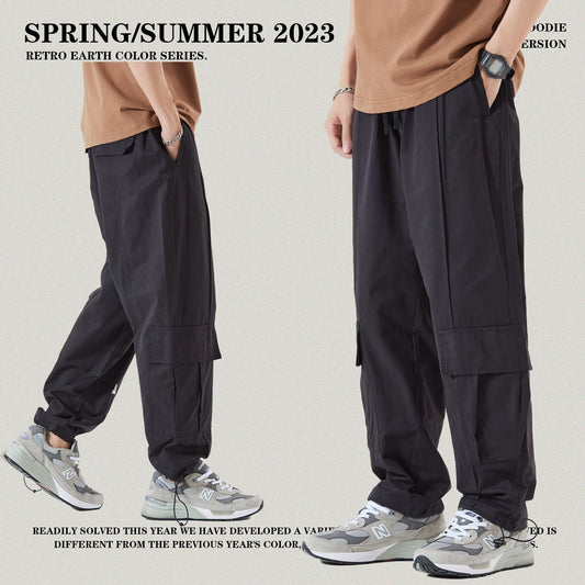 Tapered Cuff Cargo Pants