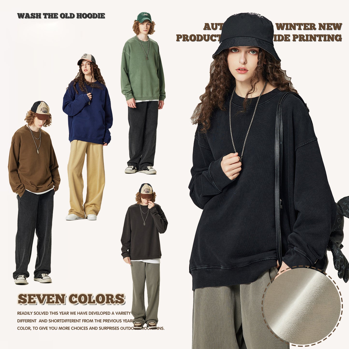Wash Crew Sweatshirt