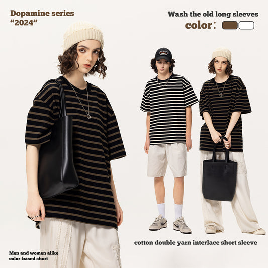 Striped Short Sleeve Tee