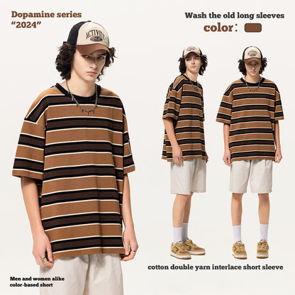 Striped Short Sleeve Tee
