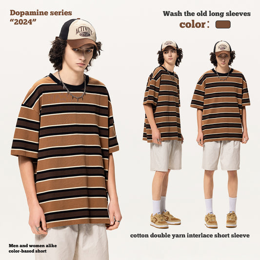 Striped Short Sleeve Tee