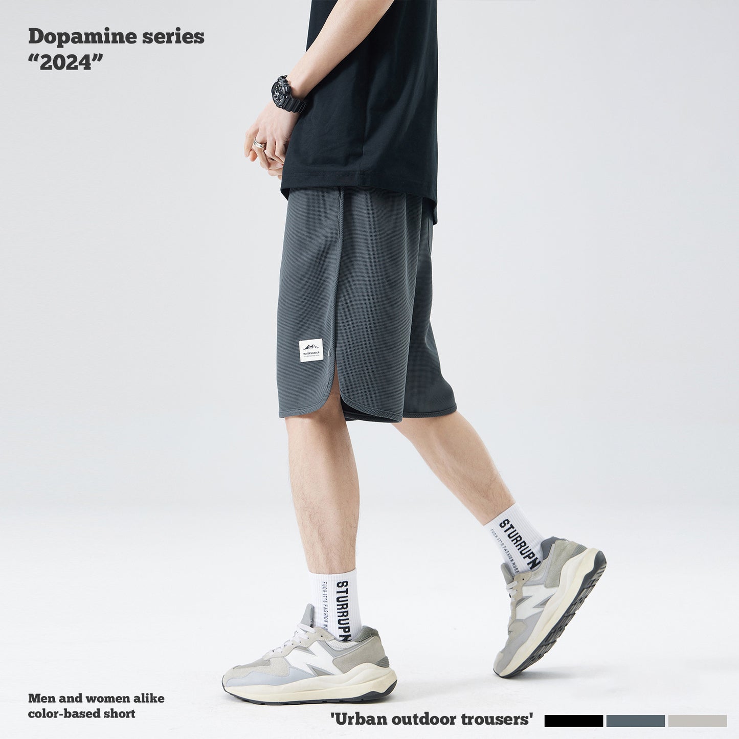 Lightweight Breathable Grid Shorts