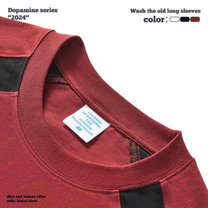 Printed Short Sleeve Patchwork Racewear