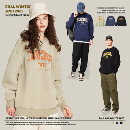 Crew Suede Foam Print Sweatshirt