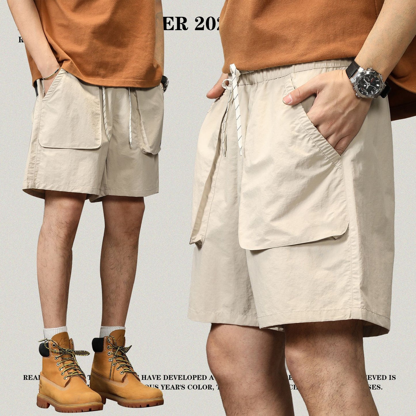 Retro Cargo Shorts