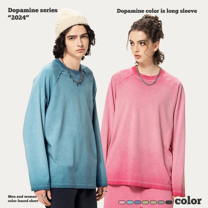 Dopamine Wash Long Sleeve Tee