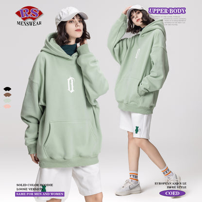 Luminous Print Fleece Hoodie