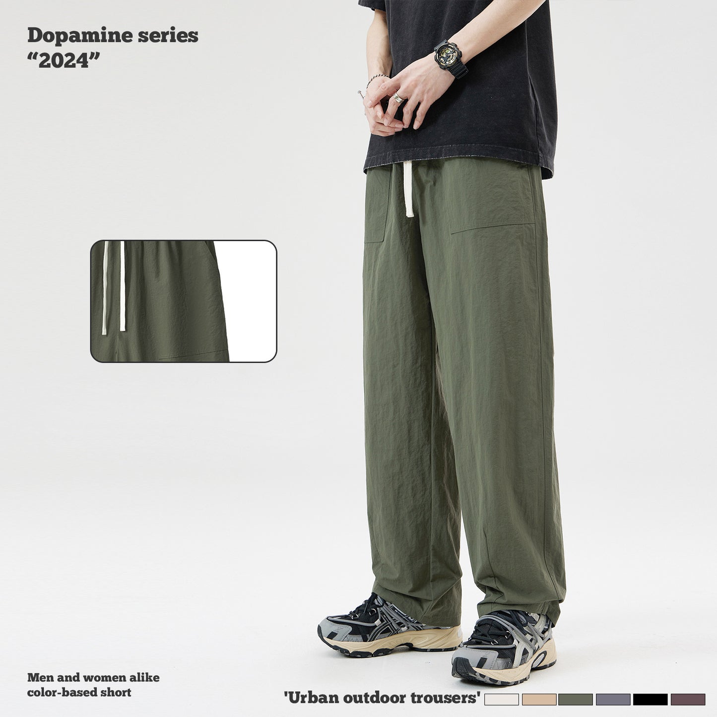 Woven Casual Pants