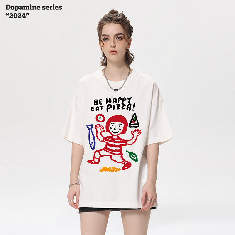 Cartoon Short Sleeve oversized Tee