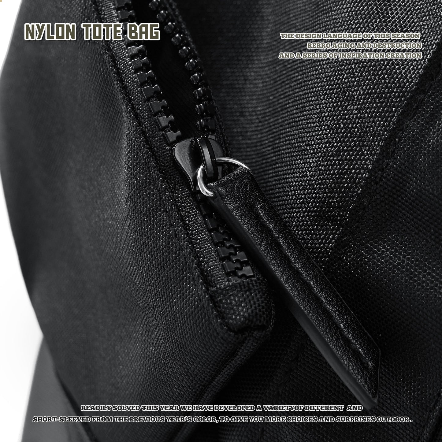 Nylon Tote Bag