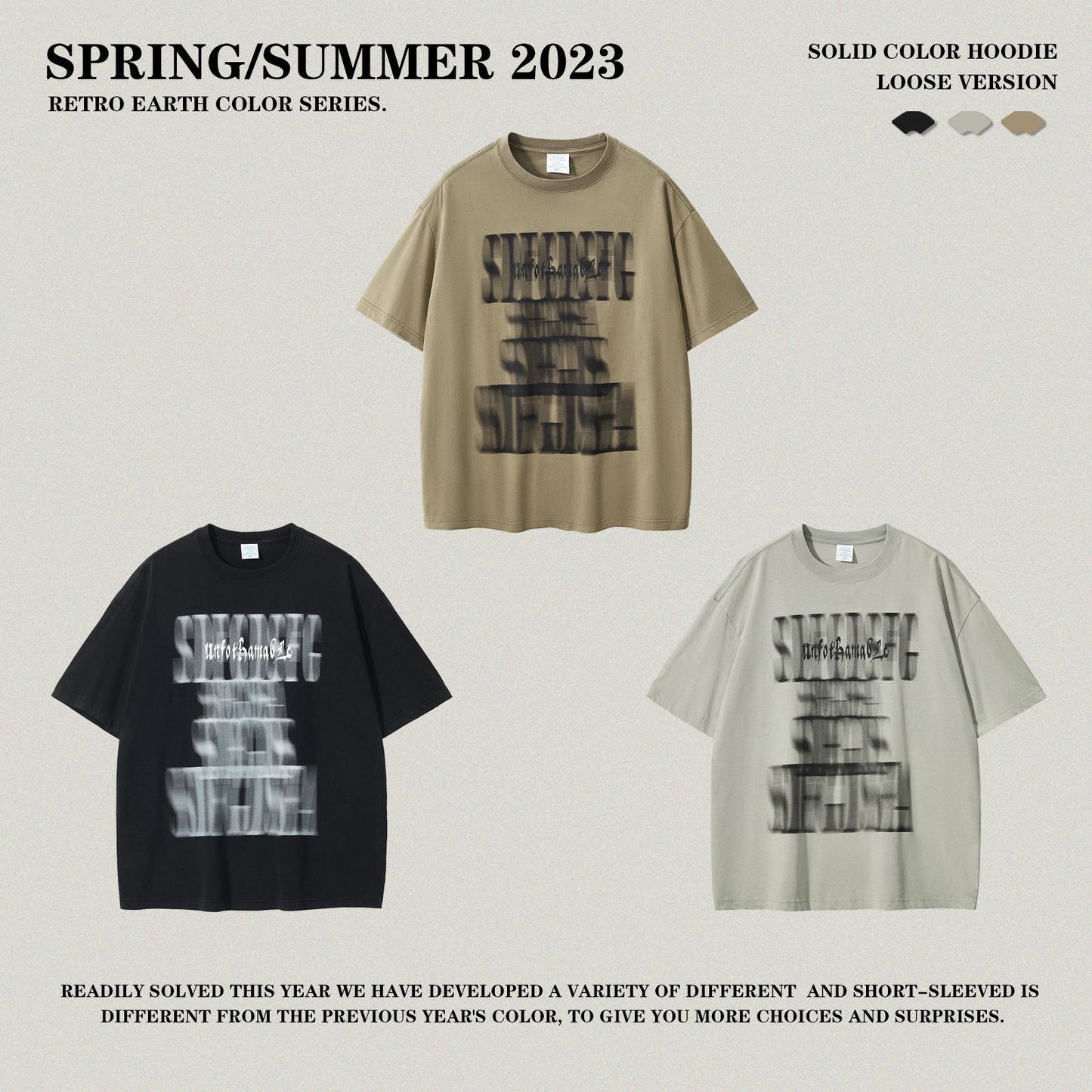 Wash Print Short Sleeve Tee