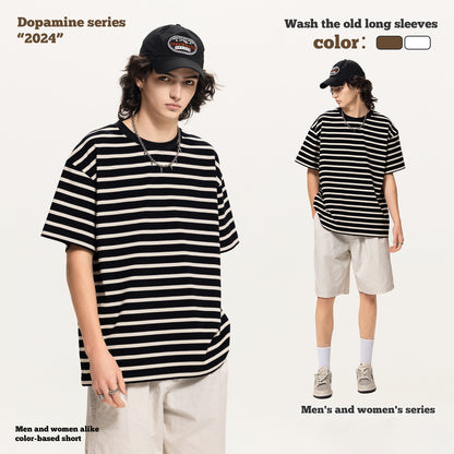 Striped Short Sleeve Tee