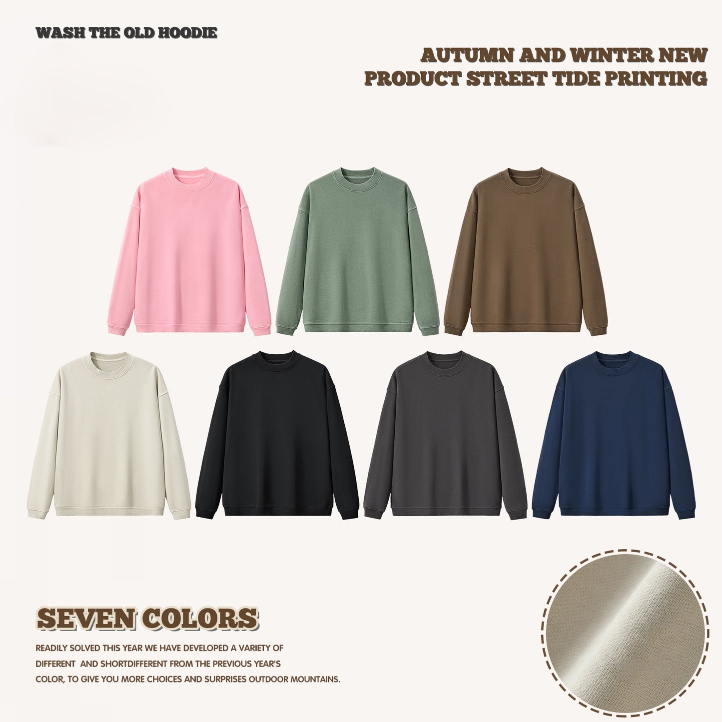 Wash Crew Sweatshirt