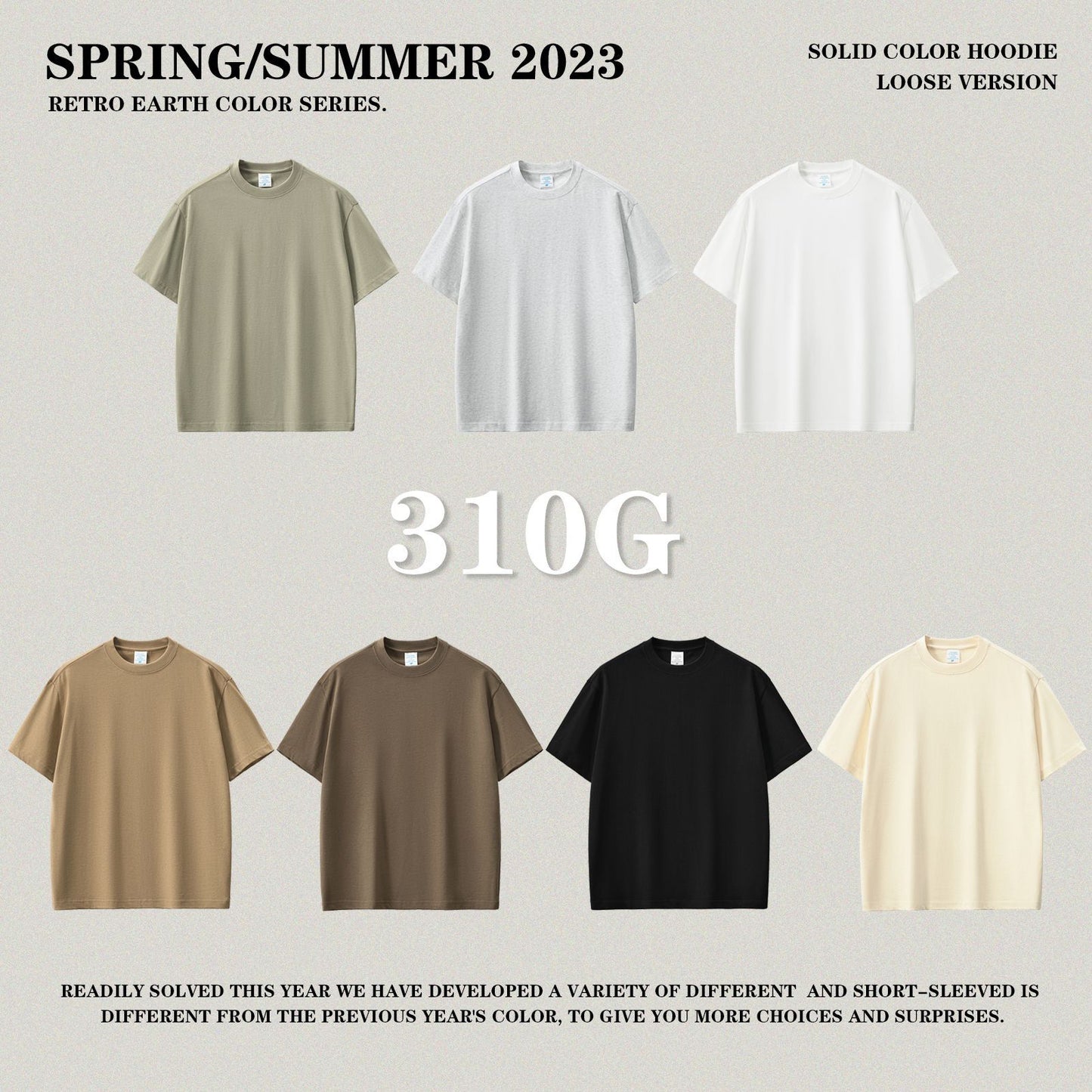 Drop Shoulder Short Sleeve Tee