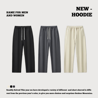 Loose Drape Straight Leg Long Pants
